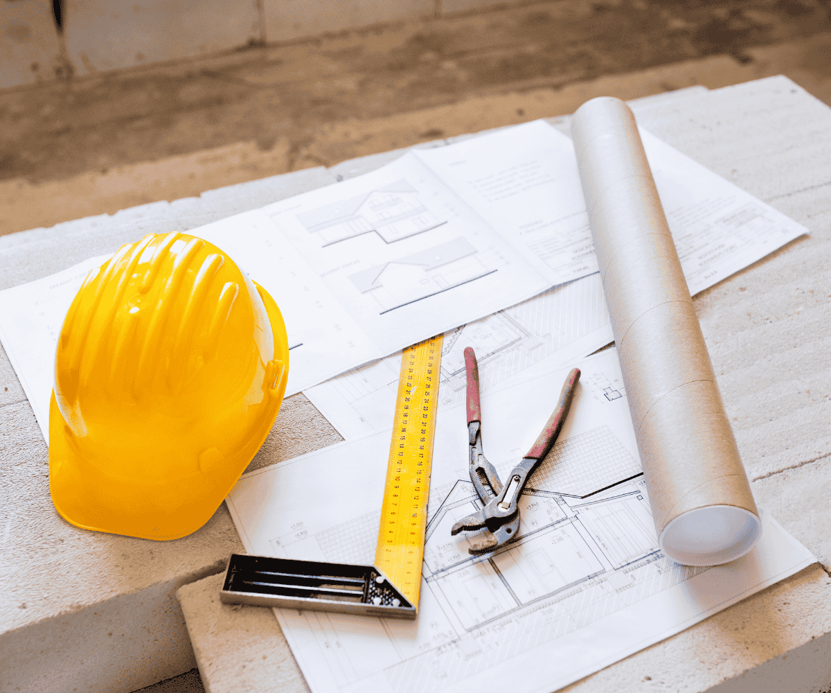 Construction planning documents and tools for residential building project in Dane County Wisconsin