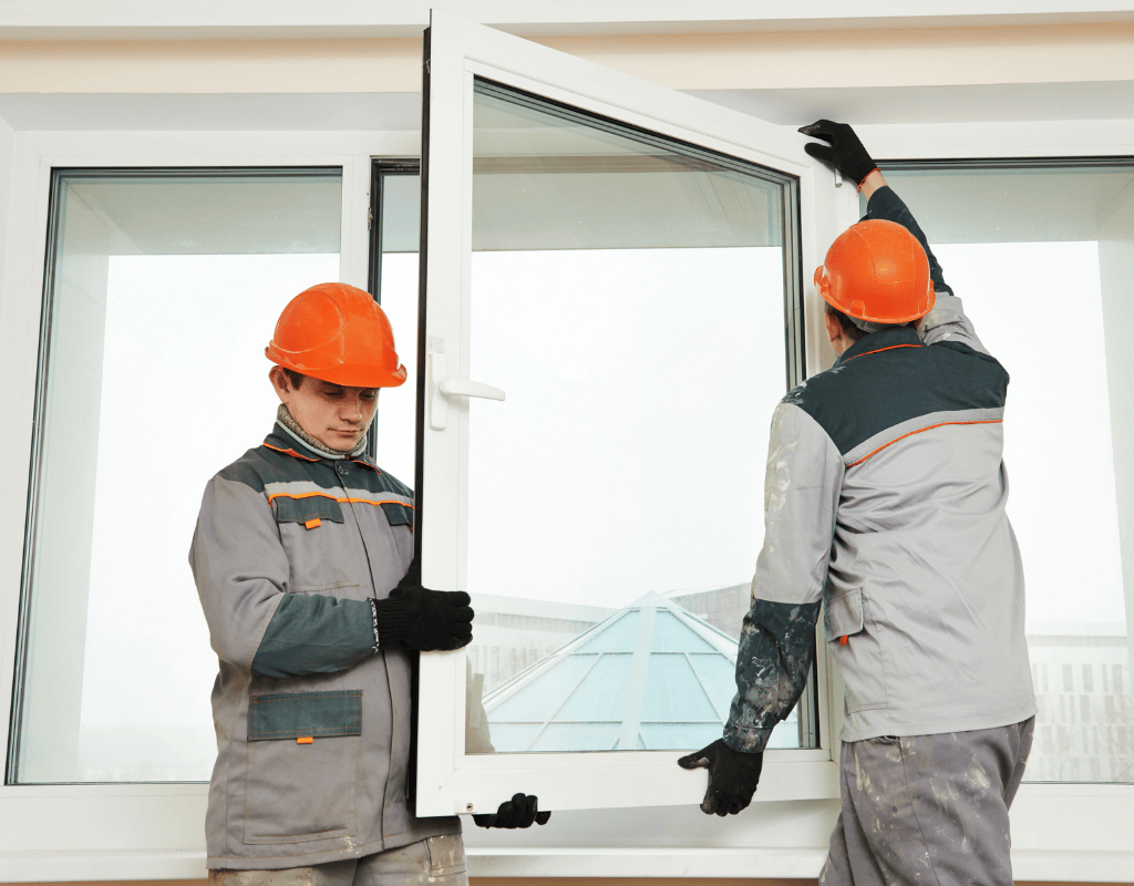 Professional window replacement installation by HLW Builders LLC in Dane County Wisconsin home