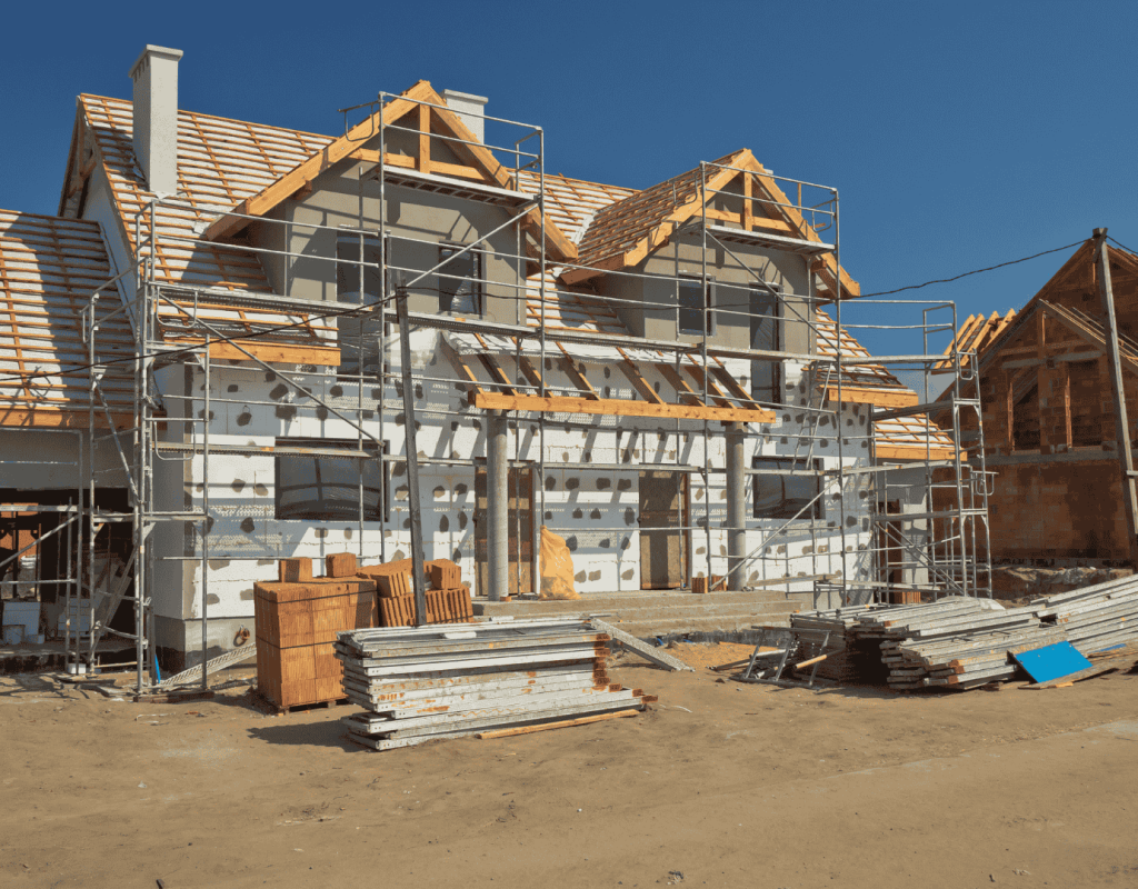 New home residential construction project in Dane County Wisconsin by HLW Builders LLC