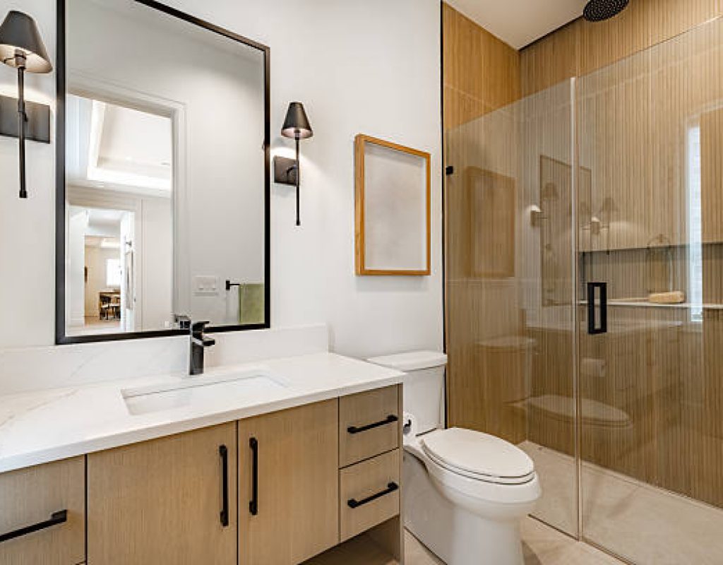 Professional bathroom remodel completed by HLW BUILDERS, LLC in Monona, WI